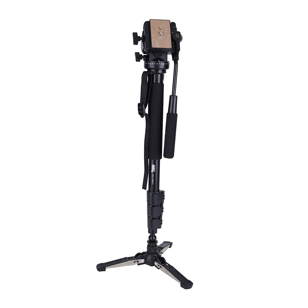 PRO77-2-1000x1000 PDX PRO77 Kafalı ve Ayaklı Monopod - Görsel 1