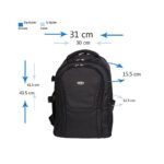 Canon ,Nikon,Sony Fotoğraf Makineleri Için Laptop Bölmeli Sırt Çantası - Görsel 2