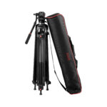 Tatsujin 0508B Pro Broadcas Video Kameralar için Yüksek Kalite Video Tripod 190CM - Görsel 4