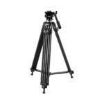 PDX 0508A Pro Broadcas Video Kameralar için Yüksek Kalite Video Tripod 170cm