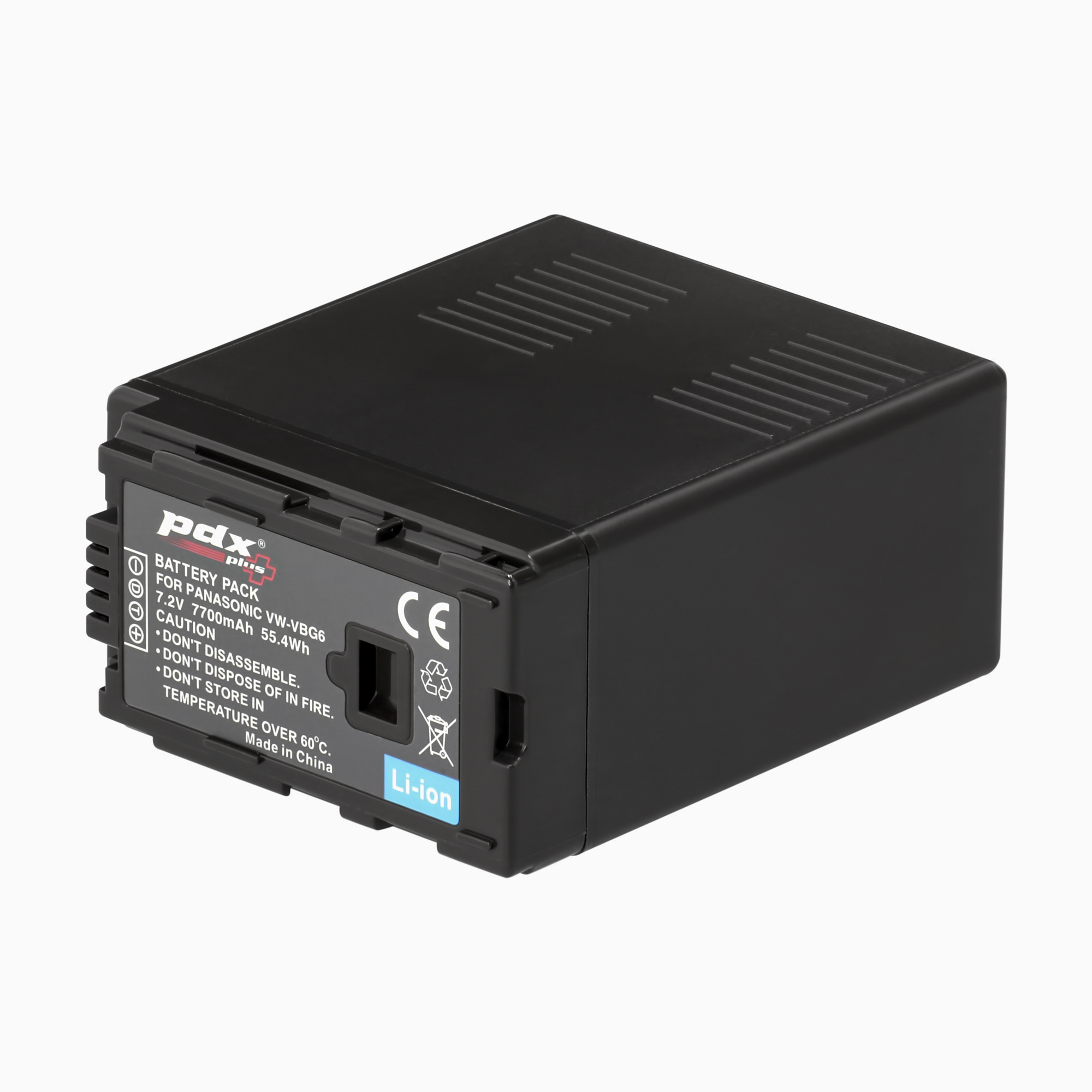 PDX BATARYA_38 PDX for Panasonic VW-VBG6 batarya - Görsel 1