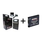 PDX Plus,Canon ile uyumlu NB-11L Fotoğraf Makinesi Bataryası Ve Şarj Cihazı.