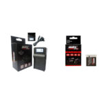 PDX Plus,Canon ile uyumlu NB-8L Fotoğraf Makinesi Bataryası Ve Şarj Cihazı.