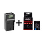 PDX Plus,Canon LP-E6 Fotoğraf Makinesi Bataryası Ve Şarj Cihazı.