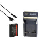 SANGER,Canon Lp-e10 ile uyumlu Batarya + Şarj Cihazı (1100d / 1200d / 1300d)